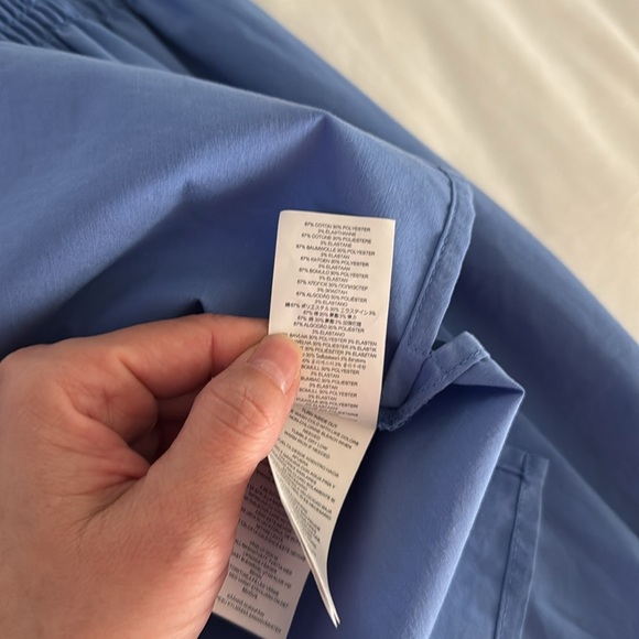 Michael Kors blue blouse. Flare long sleeve. - Picture 6 of 6